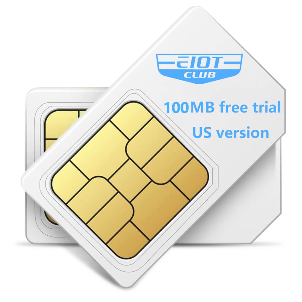 Support Verizon ATT T-Mobile EIOTCLUB Data SIM Card - USA Coverage No  Contract 4G LTE Cellular for Security Solar and Hunting Trail Game Cameras