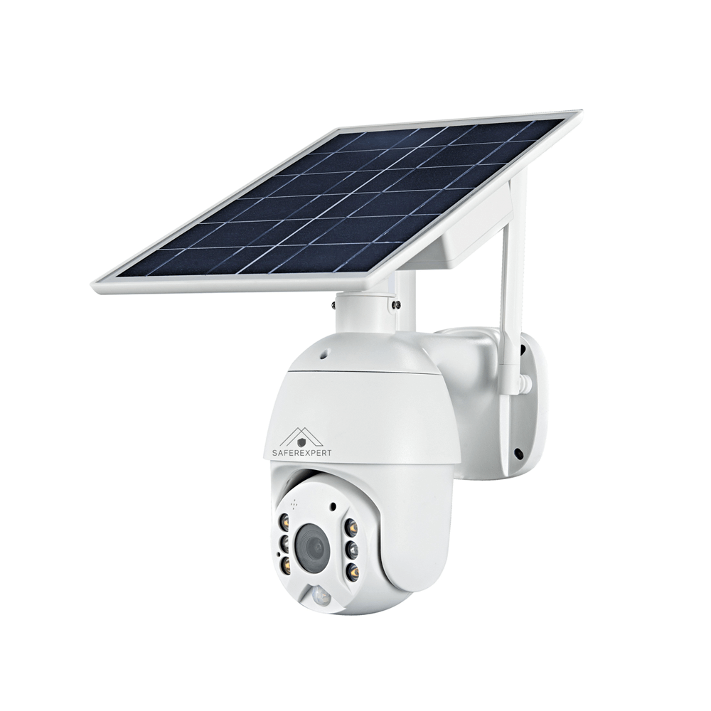 Saferexpert Solar Wireless Outdoor Smart Security Spherical Camera S10