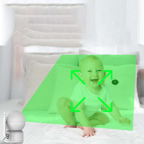 Saferexpert WIFI Tuya Smart Baby & Nanny Monitor & Indoor Camera XMB1