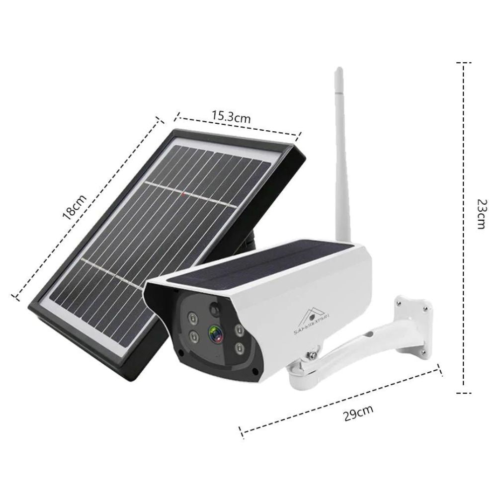Saferexpert IP67 Wireless Smart Outdoor Solar Security Camera Y4 Pro