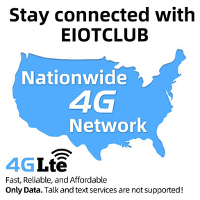 EIOTCLUB-Prepaid SIM Card 4G LTE Cellular EU Version