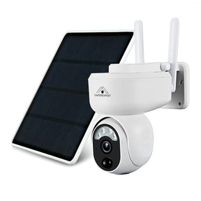 Saferexpert 100% Wireless Solar Outdoor Super Night Vision Black Light Security Camera S30