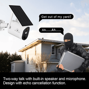 Saferexpert Solar Wireless Outdoor Smart Security Camera R1